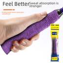 Microfiber double-layer feather Pat towel hand glue tennis racket thickened sweat-absorbent belt non-slip fishing rod wrapped with slingshot grip strap