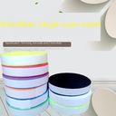 Microfiber single-layer thin 10 m badminton large plate towel hand glue
