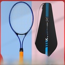 Zuo Cool Aluminum Alloy Compound Tennis Racket Beginner Double Play Single Rebound with Line Tennis Training Single Play