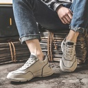 European Station Men's Shoes Spring Cotton Thick White Shoes Casual Sports High-top Shoes Wenzhou