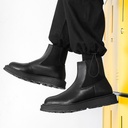 autumn and winter Chelsea men's boots men's shoes thick sole heightening shoes