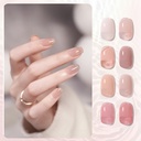 GAOY Goya Jelly Nail Gel 373 Ice Transparent Color 316 Milk Tea Color Gel Naked Powder Transparent Color Nail Gel For Nail Shops