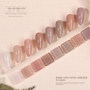 Goya Naked Color Nail Polish Gel New White Skin Color Nail Polish Gel Milk Tea Ice Penetrating Jelly Color Phototherapy Gel