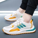 TikTok Explosions New Summer Men's Shoes Mesh Breathable Sports Casual Shoes Running Shoes Heightened Dad ins
