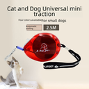 Automatic retractable retractor transparent dog small dog mini leash dog leash dog leash dog leash cat traction