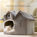 Closed removable and washable dog house four seasons universal cat nest method dog fighting bed pet nest cat house dog house dog house spring and autumn