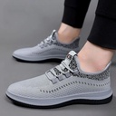 New Spring Men's Fly-woven mesh breathable sports casual shoes not stuffy feet fashion fashion shoes Joker men's shoes wholesale