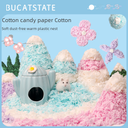 Buka star dust-free hamster pet litter cotton candy deodorant paper cotton Golden Bear confetti warm