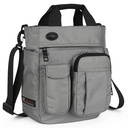 Upgraded Portable Shoulder Bag Extensible Travel Business Bag Backpack Men's and Women's Commuter Crossbody Bag