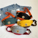 bags Chest Bag Men's Bag New Japanese Casual Crossbody Bag Korean Contrasting Color Sports Mobile Phone Waist Bag