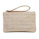 Wallet Straw Bag Casual Woven Clutch Bag Women's Bag Summer Beach Bag Mobile Phone Portable Coin Purse