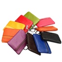 new Korean version of leather coin purse fashion bus card bag coin bag mini key bag manufacturers wholesale