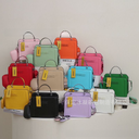 New Handbag handbags Popular Letter Shoulder Bag Solid Color Crossbody Bag bags Women's Trendy Bag