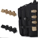 Outdoor knife set tactical K sheath pendant straight knife binding set fixing belt molle accessories tool fixing rope wearing belt