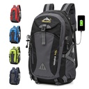 Backpack usb Rechargeable Backpack Men's and Women's Sports School Bag Lightweight Outdoor Mountaineering Bag Large Capacity Travel Bag
