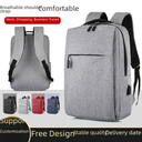 Computer Backpack Backpack Men's Large Capacity Commuter Business Travel High Sense Casual Printed LOGO Schoolbag Men's