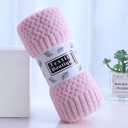 Factory coral fleece auspicious Plaid towel thickened soft absorbent lint-free adult gift Towel logo