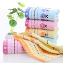 Factory wholesale towel return gift cotton soft wash face household absorbent cotton thick face towel seven star ladybug towel