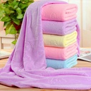 Microfiber embossed bear bath towel 70*140 beach towel absorbent soft lint does not fade gift bath towel