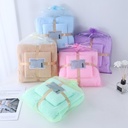 Towel Bath Towel Mother and Child Set Water Absorbent Quick-drying Wash Face Bath Gift Towel Wedding Hand Gift Towel Wholesale