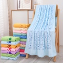 Gaoyang towel bath towel cartoon children's bath towel absorbent quick-drying beach towel 70*140 adult household bath towel