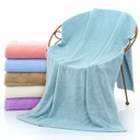 70*140cm bath towel coral velvet beach beauty towel LOGO gift adult absorbent thick new bath towel