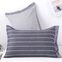 Three-layer gauze pure cotton pillowcase adult pillow towel cover one-piece cotton pillow cover single European-style couple pillow cover