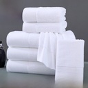 Hotel Bath Towel Cotton Thickened Homestay Hotel Large Bath Towel Beauty Salon Absorbent logo Hotel Bath Towel