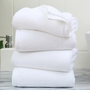 Hotel towel Factory Hotel foot bath white face towel absorbent cotton beauty salon hotel white towel