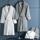 high-grade cotton double-layer cut velvet terry bathrobe five-star hotel linen Hotel Hotel beauty salon sweat steaming clothing
