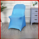 Thickened high elastic folding chair cover wedding hotel banquet all-inclusive stool cover hotel linen chair cover wholesale