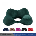 U-shaped pillow press inflatable neck pillow side support travel pillow portable neck pillow wholesale