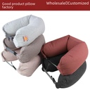 Silekang Muji U-shaped Neck Pillow Travel Pillow Flying Pillow Good Product Particle Nap Pillow U-shaped Pillow