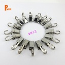 Factory direct supply 430 stainless steel clip curtain clip home textile cloth clip hardware clip style complete spot