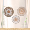Wall Decoration Ethnic Style Straw Wall Decoration Wall Decoration Background Decoration Homestay Hotel Wall Woven Decoration