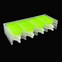 New 4/8 Grid Diamond Tray Storage Rack Transparent Stackable Point Drill Tray 5D Diamond Painting Tool