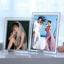 Transparent crystal glass photo frame table 6 inch 7 inch 8a4 creative 10 simple photo frame picture frame wholesale