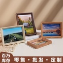 Chinese photo frame wall hanging 6 inch 7 inch 8 inch 10 inch a4 picture frame wooden picture frame