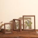 Photo frame table wholesale 10 double-sided picture frame mounted 8 solid wood glass 7 plant specimens double-sided transparent frame 6 inches