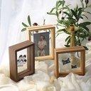 Photo frame setting table 6 inch diy specimen frame wall-hanging transparent plant double-sided glass frame wash-free photo simple picture frame