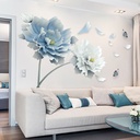 9853 living room TV wall background wall stickers bedroom room wall decoration stickers wallpaper self-adhesive wallpaper
