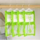 Household hanging wardrobe desiccant dehumidification bag room desiccant wardrobe dehumidification bag moisture absorption bag wholesale