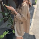 Early Spring New Korean Internet Celebrity Suit Jacket Women's Korean Style Loose Small Suit British Style