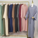 Women's Middle East Dubai Turkey Two-piece Suit Large Size Dress FY124480