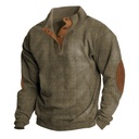hot-selling European size Men's Outdoor Leisure stand collar long sleeve sweater in stock for spring and autumn