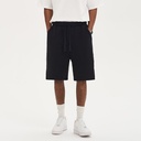 Summer 380g Terry solid color shorts men's Japanese Harajuku loose casual pants national tide American retro