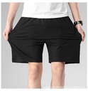 6871 sports casual shorts summer quick-drying fifth pants breathable zipper pocket large shorts printing