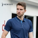 Quick-drying polo shirt men's lapel short sleeve t-shirt t-shirt advertising shirt overalls fixed printing factory wholesale