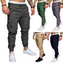 new style overalls multi-pocket trousers men's woven fabric casual pants leggings men's perennial big goods