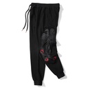 National Tide Original Autumn New Phoenix Heavy Industry Embroidered Pure Cotton Casual Pants Chinese Style Sports Foot Pants